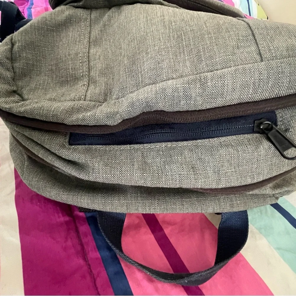 Timbuk2 Heather Gray Everyday Backpack with Navy Accents